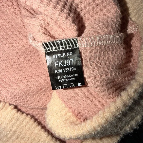 💕POL Mixed Fabric Quilted Button Jacket💕 - Picture 5 of 7